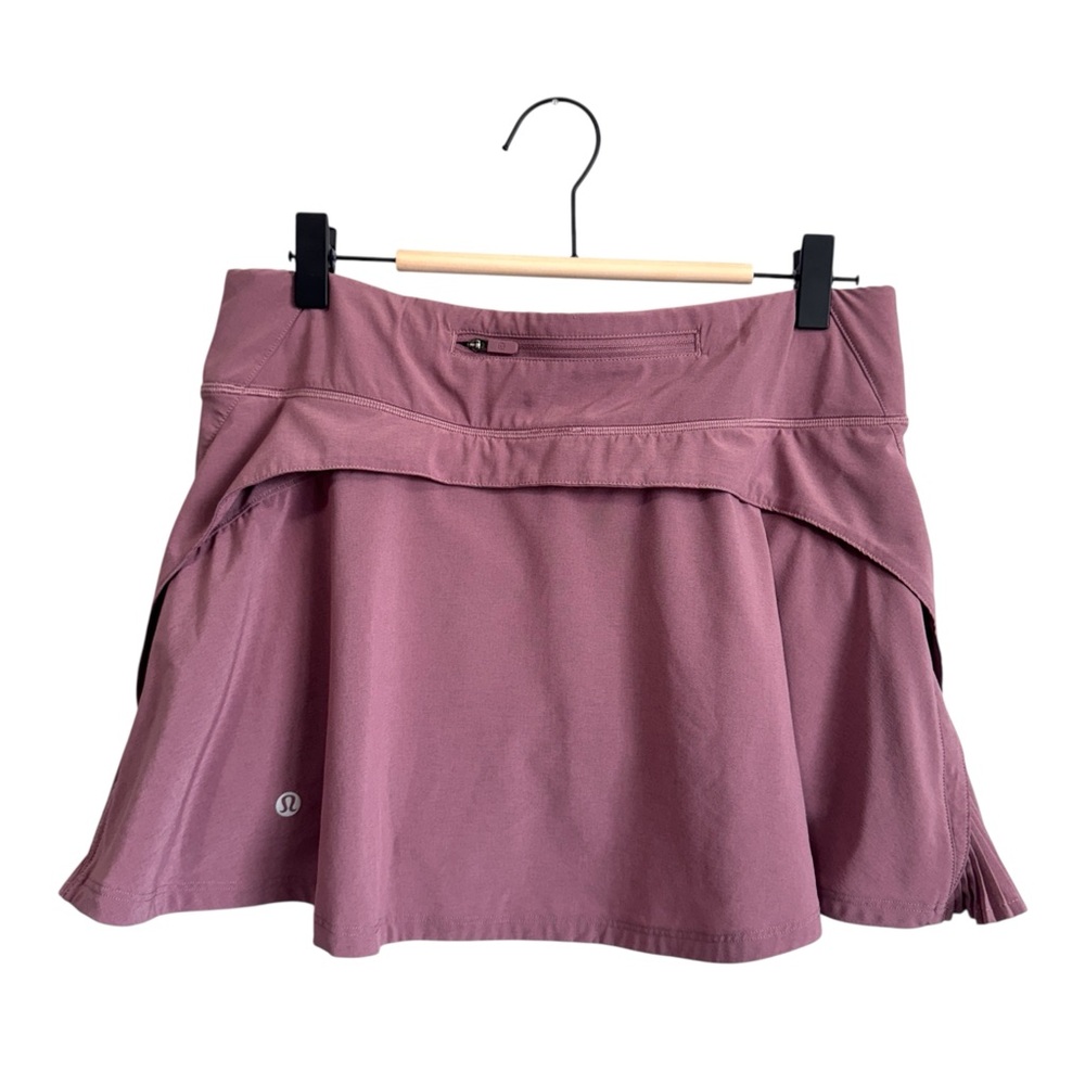 Lululemon Play Off The Pleats Skirt in Vintage Mauve - Size 6